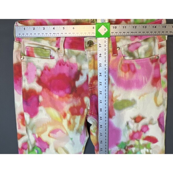 Kate Spade Live Colorfully Watercolor Jeans Size 29 - Picture 6 of 7